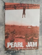 plakat na płótnie zespołu muzycznego  pearl jam