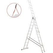 Drabina aluminiowa 3x10 HIGHER na schody 7,55m 