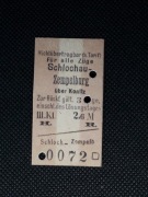 Magnes Bilet Schlochau (Człuchów) - Zempelburg