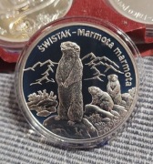 20 zł srebro świstak ag