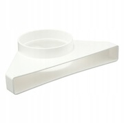 REDUKCJA WENTYLACYJNA PCV 100/220x55 MM KOLANKO 90