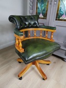 Gabinetowy FOTEL chesterfield kapitański 706/2025