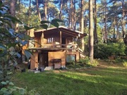 Drewniany domek nad jeziorem Przeczyckim, Siewierz, Zacisze wędkarza