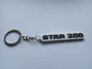 Breloczek brelok samochodowy Star 3d