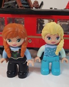 Elsa i Anna figurki kraina lodu lego duplo