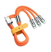 3 w 1 / 120W 6A, USB C, Micro USB, iPhone