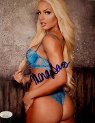 Mandy Rose WWE wrestling seksi oryginalny autograf certyfikat JSA