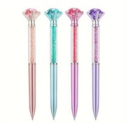 Długopisy Żelowe Crystal Diamond zestaw 4 szt.