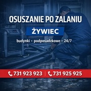 Osuszanie po zalaniu – Żywiec | budynki | 24/7