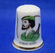 Naparstek Kolekcjonerski Porcelanowy Robin Hood 