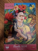 Puzzle Trefl 1000 Frida Kahlo Portret w dżungli 12094