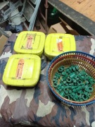 Klipsy Bekaclip do siatek zgrzewalnych, paneli ogrodowych, około 200 szt