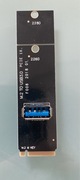 Adapter przejściówka M.2 m2 USB 3.0