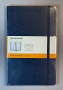 Notatnik Moleskine L, czarny, w linie, nowy
