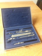 Zestaw kreślarski Orginal Richter PRL