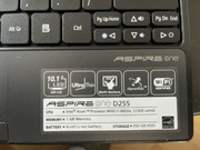 Acer Aspire One D255 stan bardzo dobry, sprawny.