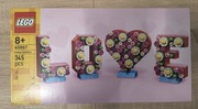 LEGO - 40867 - LOVE - Litery pełne miłości