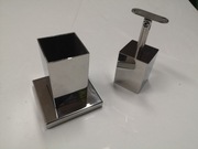 Okucie słupka 50x50 nierdzewne polerowane