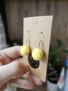 Kolczyki makaroniki ciastka 