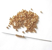 Beading Koraliki MR15/193 Miyuki Seed Beads 15 24kt Gold Light Plated 25g