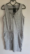 La Pia Szara nowa z metką sukienka ze sznurowaniem M