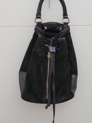 Top shop bags  jak plecak skóra naturalna zamsz 