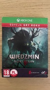 Gra Wiedźmin 3: Dziki Gon Edycja Gry Roku Steelbook XBOX ONE