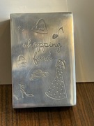 Skarbonka „Shopping Fund” Bombay Duck London – masywna aluminiowa 