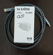 Ładowarka IKEA sjoss 30W plus kabel