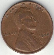 96 USA 1 cent 1942