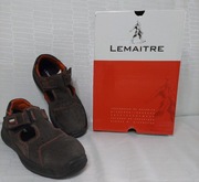 SPRINTER GREY S1 - SANDAŁY OCHRONNE SKÓRZANE