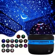 Projektor LED Gwiaździste Niebo Lampka Nocna z Efektem Gwiazd.