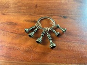 Brelok Szachy vinatge retro styl dla miłośników szachów