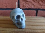 świeczka sojowa  mała czaszka 