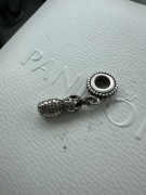 Pandora oryginalny charms zawieszka sukienka