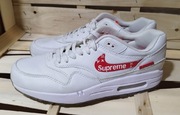 Nike Air Max 87 Louis Vuitton X Supreme biało-czerwone buty sportowe
