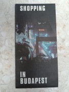 Shopping in Budapest 1973 rok przewodnik reklamy sklepów zakupy Budapeszt