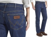 Męskie Spodnie  Wrangler Texas Darkstone Jeansy W121-33-009 W32 L36 32/36