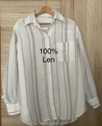Lniana koszula H&M
