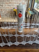 Zestaw 3 m kolce na ptaki + klej montażowy 