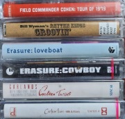 Leonard Cohen,Erasure,Bill Wyman`s Rolling Stones,Coctean Twins. 