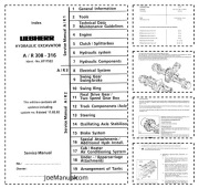Liebherr A308 A310 A312 A316 Litronic Service Manual Instrukcja serwisowa