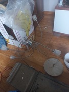 Lampa na sufit z żyrandorami 