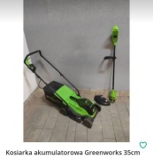 Kosiarka akumulatorowa Greenworks 35cm