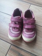 Półbuty sneakersy skórzane dla dziewczynki r. 28