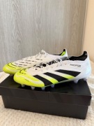 Nowe Korki adidas Predator Accuracy Elite FG Białe Rozmiar 44 2/3