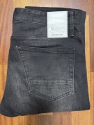 DENHAM Razor Slim Fit – jeansy męskie W32 L32 – szare/czarne