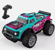 Auto zdalnie sterowane terenowe LED Pilot 500mAh Prezent Dziecka 15kmh 1:20