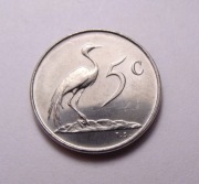 RPA 5 cents 1974 Ptak PIĘKNA!