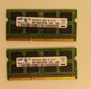 RAM Samsung DDR3 4GB (2x2GB) do laptopa 